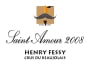Henry Fessy Saint-Amour 2008 Front Label