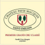 Chateau Pavie Macquin  1996 Front Label