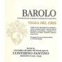 Conterno Fantino Barolo Vigna del Gris 1990 Front Label