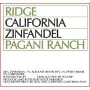 Ridge Pagani Ranch Zinfandel 1994 Front Label