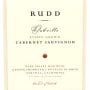 Rudd Oakville Estate Cabernet Sauvignon 2004 Front Label