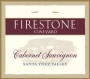 Firestone Santa Ynez Valley Cabernet Sauvignon 1998 Front Label