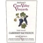 Anderson's Conn Valley Vineyards Cabernet Sauvignon Reserve (bin soiled label) 1990 Front Label