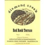 Diamond Creek Red Rock Terrace Cabernet Sauvignon 1987 Front Label