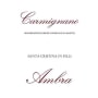 Ambra Carmignano Santa Cristina In Pilli 2009 Front Label