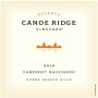 Canoe Ridge Reserve Cabernet Sauvignon 2010 Front Label