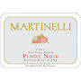 Martinelli Zio Tony Ranch Pinot Noir 2001 Front Label
