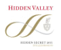 Hidden Valley Hidden Secret Red 2011 Front Label