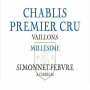 Simonnet-Febvre Chablis Vaillons Premier Cru 2011 Front Label