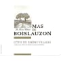 Mas de Boislauzon Cotes du Rhone Villages 2010 Front Label