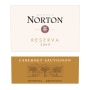 Bodega Norton Reserva Cabernet Sauvignon 2009 Front Label