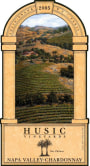 Husic Vineyards Chardonnay 2005 Front Label