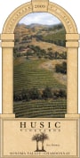 Husic Vineyards Chardonnay 2009 Front Label