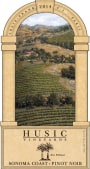 Husic Vineyards Pinot Noir 2014 Front Label