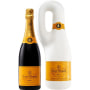 Veuve Clicquot Naturally Clicquot Brut Yellow Label Front Label