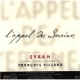 Francois Villard L'Appel des Sereines 2010 Front Label