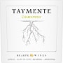 Huarpe Taymente Chardonnay 2013 Front Label