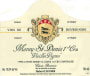 Hubert Lignier Morey-St-Denis Vieilles Vignes Premier Cru 2008 Front Label