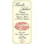 Monte Antico Rosso (3 Liter Bottle) 2007 Front Label