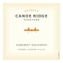 Canoe Ridge Reserve Cabernet Sauvignon 2008 Front Label