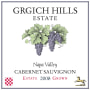 Grgich Hills Estate Cabernet Sauvignon (375ML half-bottle) 2008 Front Label