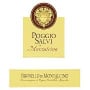Villa Poggio Salvi Brunello di Montalcino 1985 Front Label
