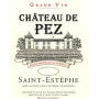 Chateau de Pez  1990 Front Label