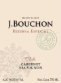 J. Bouchon Especial Reserva Cabernet Sauvignon 2012 Front Label