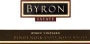 Byron Santa Maria Valley Pinot Noir 1997 Front Label