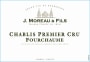 J. Moreau & Fils Chablis Fourchaume Premier Cru 2012 Front Label