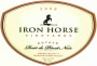 Iron Horse Estate Rose de Pinot Noir 2009 Front Label