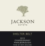 Jackson Estate Shelter Belt Chardonnay 2012 Front Label