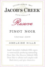 Jacob's Creek Reserve Pinot Noir 2009 Front Label