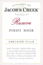 Jacob's Creek Reserve Pinot Noir 2010 Front Label