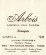 Jacques Puffeney Arbois Savagnin 2011 Front Label