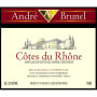 Andre Brunel Cotes du Rhone 2010 Front Label