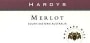 Hardys Nottage Hill Merlot 1999 Front Label