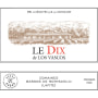 Los Vascos Le Dix 2010 Front Label