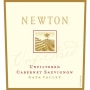 Newton Unfiltered Cabernet Sauvignon 2011 Front Label