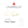 Chappellet Signature Cabernet Sauvignon 2011 Front Label