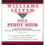 Williams Selyem Estate Vineyard Pinot Noir 2011 Front Label