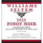 Williams Selyem Rochioli Riverblock Vineyard Pinot Noir 2011 Front Label