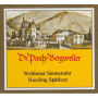 Dr. Pauly-Bergweiler Wehlener Sonnenuhr Spatlese 2011 Front Label