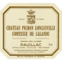 Chateau Pichon Longueville Comtesse de Lalande  1983 Front Label