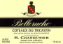 M. Chapoutier  Cotes du Rhone Belleruche Rouge 1998 Front Label