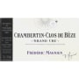 Frederic Magnien Grand Cru Chambertin-Clos de Beze 2010 Front Label