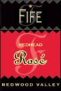 Fife Redhead Carignane Rose 1999 Front Label