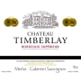 Chateau Timberlay Bordeaux Superieur Rouge 2010 Front Label