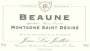 Domaine Jean-Luc Joillot Beaune Montagne Saint Desiree 2006 Front Label