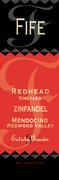 Fife Redhead Vineyard Zinfandel 1998 Front Label